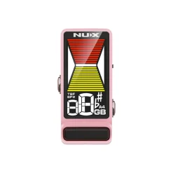 NUX Flow MKII Mini Pedal Tuner Pink