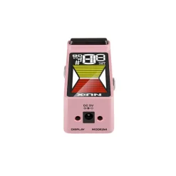 NUX Flow MKII Mini Pedal Tuner Pink