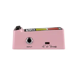 NUX Flow MKII Mini Pedal Tuner Pink