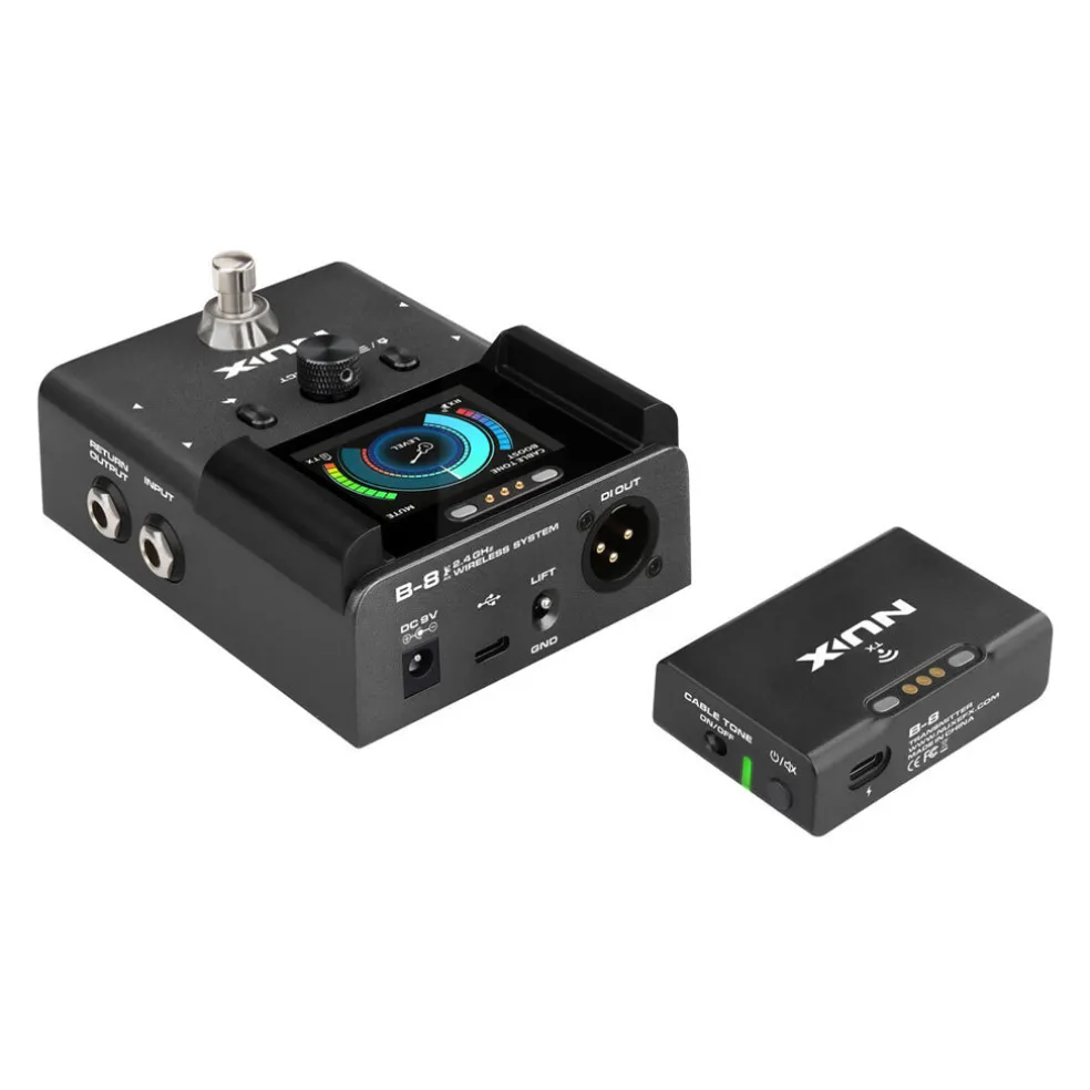 NU-X Professional Instrument Digital Wireless System with Pedal Receiver