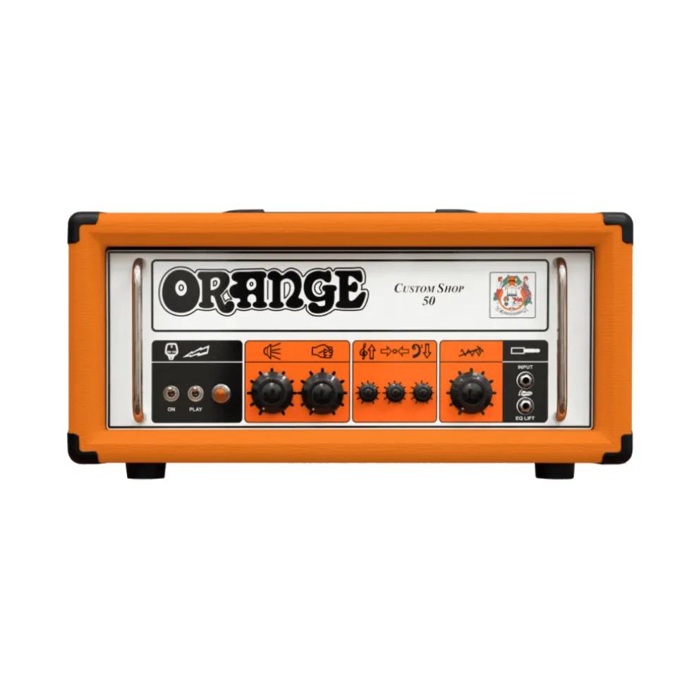 Orange Custom Shop Handwired 50W Valve Head