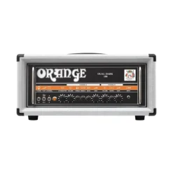 Orange Dual Dark 100 Limited Edition Amp Head - White
