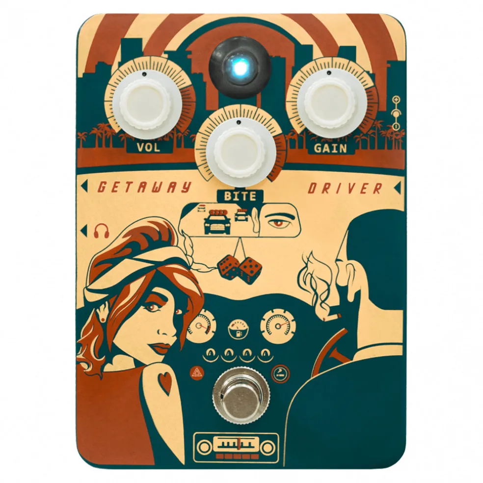 Orange Getaway Driver Pedal