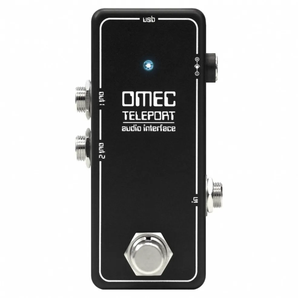 Orange OMEC Teleport Pedal