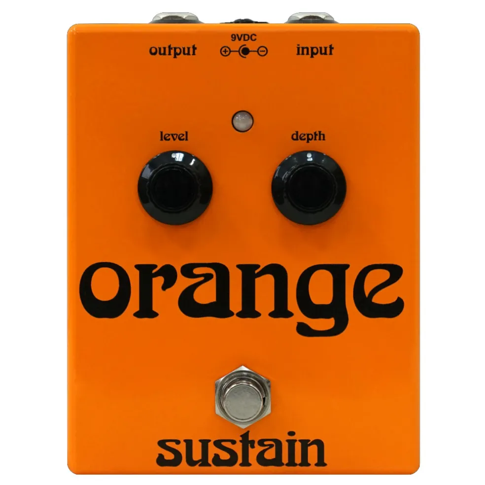 Orange Sustain Pedal