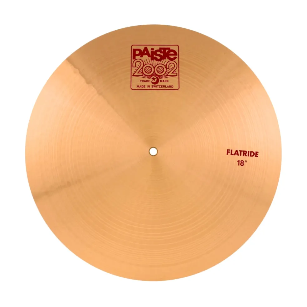 Paiste 18" 2002 Flat Ride