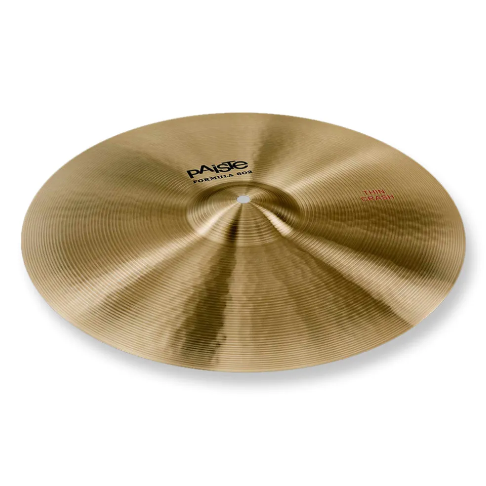 Paiste 20" Formula 602 Thin Crash