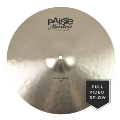 Paiste 18" Masters Dark Crash