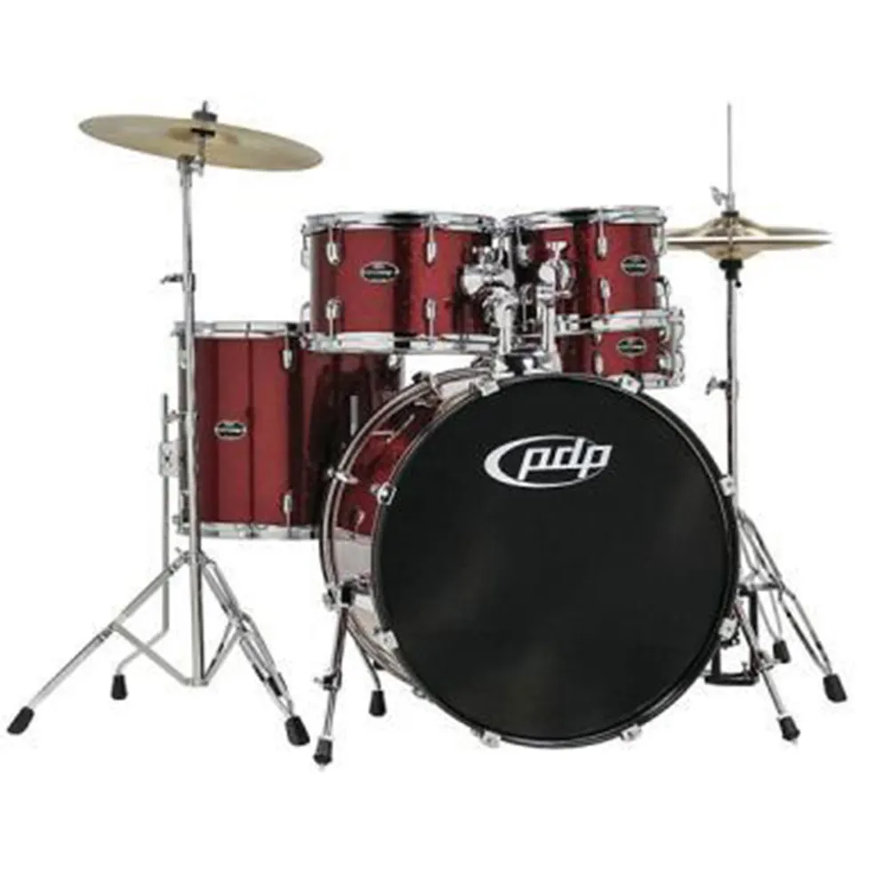 PDP Centerstage 22" Fusion Plus 5-Piece Drum Kit - Ruby Sparkle
