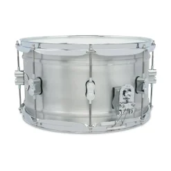 PDP Concept Aluminum 8x14-inch 1.2mm Snare Drum - Natural Satin Brushed Aluminum