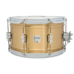PDP Concept Brass 8x14-inch 1.2mm Snare Drum - Natural Satin Brushed Brass