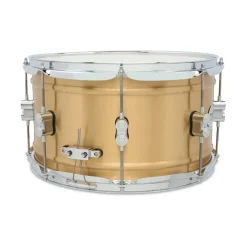 PDP Concept Brass 8x14-inch 1.2mm Snare Drum - Natural Satin Brushed Brass