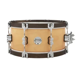 PDP Concept Maple Classic Snare Drum - 6.5 x 14-inch - Walnut with Natural Hoops