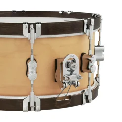 PDP Concept Maple Classic Snare Drum - 6.5 x 14-inch - Walnut with Natural Hoops