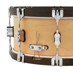PDP Concept Maple Classic Snare Drum - 6.5 x 14-inch - Walnut with Natural Hoops