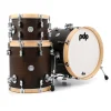 PDP Concept Maple Classic Bop 3-piece Shell Pack - Walnut with Natural Hoops