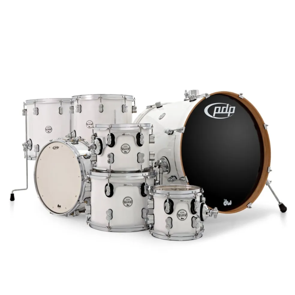 PDP Concept Maple 7-Piece Shell Pack - Pearlescent White