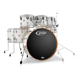 PDP Concept Maple 7-Piece Shell Pack - Pearlescent White