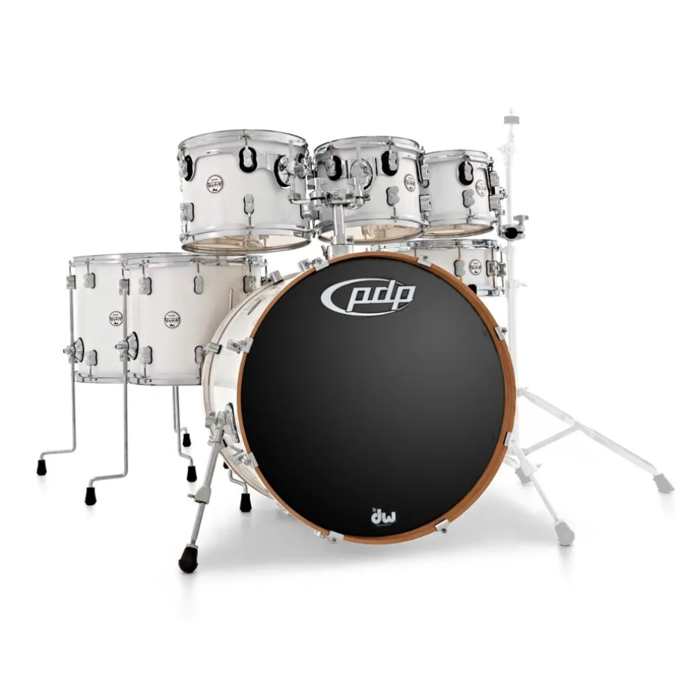 PDP Concept Maple 7-Piece Shell Pack - Pearlescent White