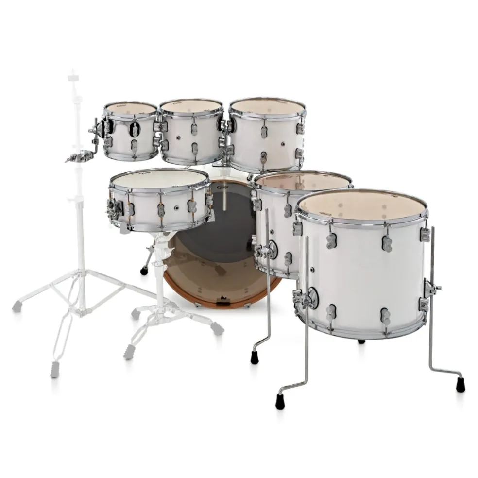 PDP Concept Maple 7-Piece Shell Pack - Pearlescent White