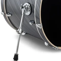 PDP Mainstage 5-Piece Complete Drum Set with Hardware and Cymbals - Twisted Graphite