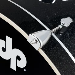 PDP Mainstage 5-Piece Complete Drum Set with Hardware and Cymbals - Black Sparkle