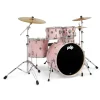 PDP Mainstage 5-Piece Complete Drum Set with Hardware and Cymbals - Pale Rose