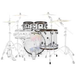 PDP 25th Anniversary Acrylic with Walnut Hoops Shell Pack - 7x10, 8x12, 16x16, 16x22