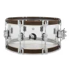 PDP 25th Anniversary Acrylic with Walnut Hoops Snare - 14X6.5