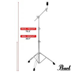Pearl BC-830 Boom Cymbal Stand w/ Uni-Lock Tilter