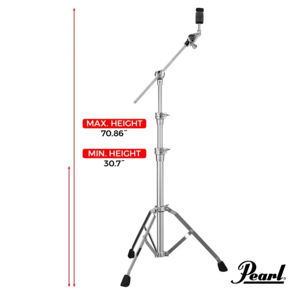 Pearl BC-930S Cymbal Boom Stand - Single Braced