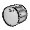 Pearl Championship Marching Bass Drum 18X14 Brushed Silver