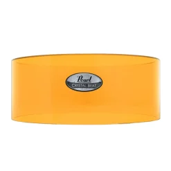Pearl CRB Crystal Beat 14 x 5" Free Floating Snare Shell Only - Tangerine Glass