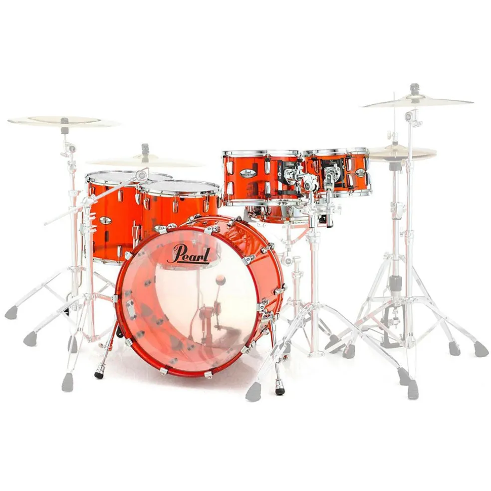 Pearl Crystal Beat 5-Piece Shell Pack - Ruby Red