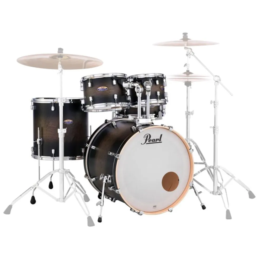Pearl Decade Maple 5-Piece Shell Pack - Satin Black Burst