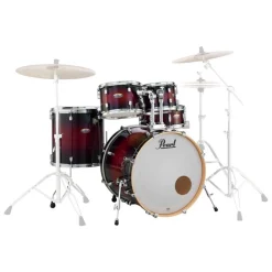 Pearl Decade Maple 5-Piece Shell Pack - Gloss Deep Red Burst