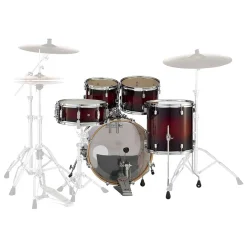 Pearl Decade Maple 5-Piece Shell Pack - Gloss Deep Red Burst