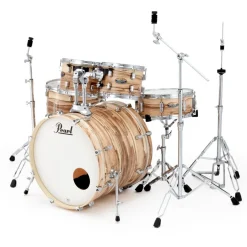 Pearl DMPC905SP/C-889K Decade Maple 5piece Fusion Kit with Hardware - Gloss Exotic Maple