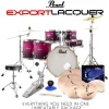 Pearl Export Lacquer EXL 22" Fusion Plus Drum Kit with Cymbals & Hardware - Raspberry Sunset
