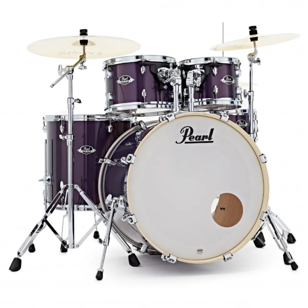Pearl Export 5-Piece 20" Fusion Drum Kit w/ Hardware - Purple Nebula