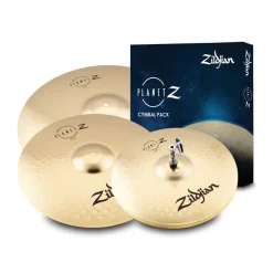 Pearl Export 22" EXX Fusion Plus Drum Kit Package with Zildjian Cymbals & Hardware - Smokey Chrome