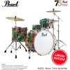 Pearl EXX Artisan 22" 4 Piece Fusion Plus Kit with Hardware - Limited Edition NY Splatter