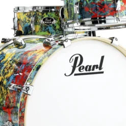 Pearl EXX Artisan 22" 4 Piece Fusion Plus Kit with Hardware - Limited Edition NY Splatter