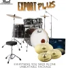 Pearl EXX Export Plus 22" Fusion Plus Kit Package - Amethyst Twist