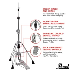 Pearl H-930 Demonator Hi Hat Stand