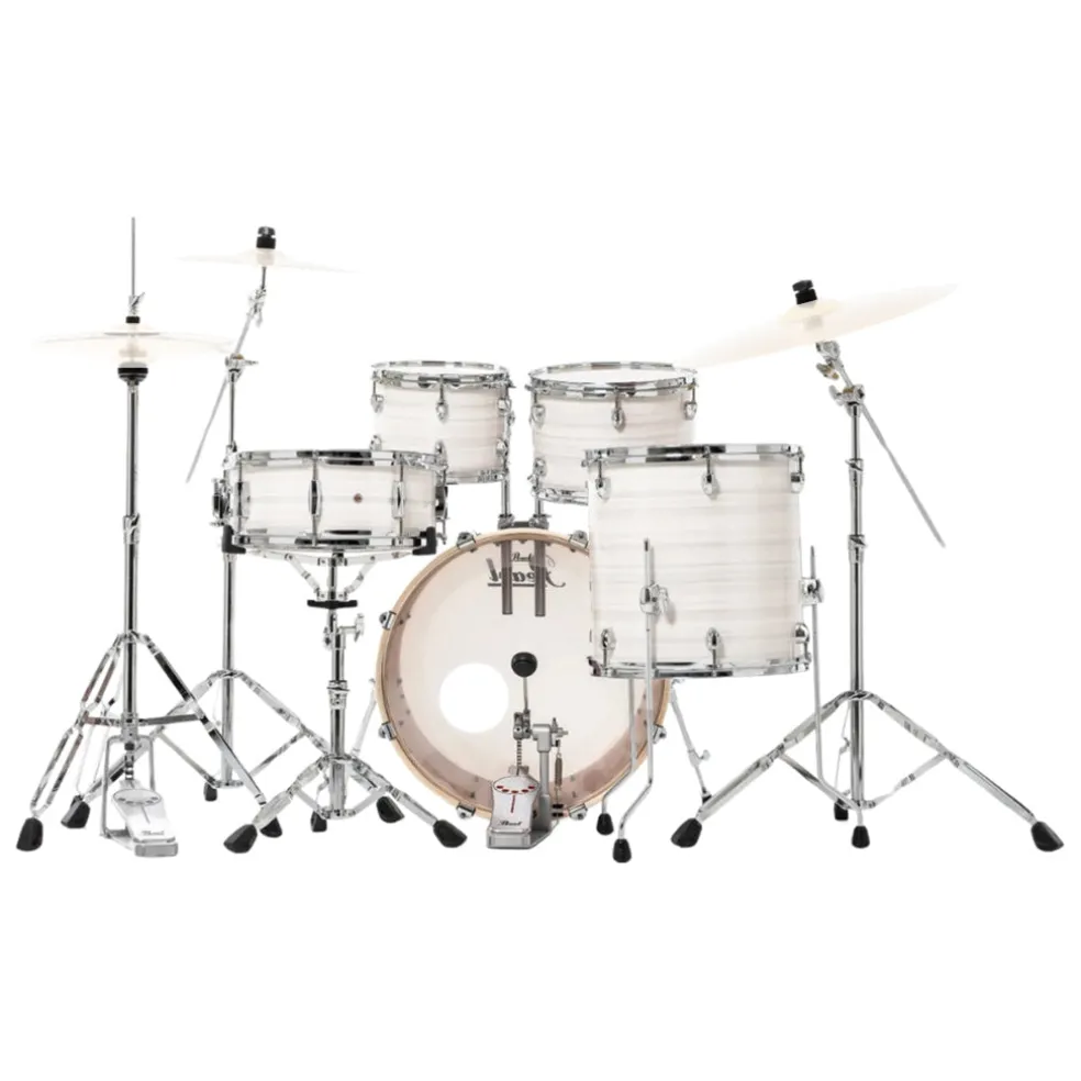 Pearl Limited Edition Export EXX 22" Fusion Plus Kit in Slipstream White with HWP834 Hardware Pack