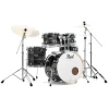 Pearl Limited Edition Export EXX 22" Fusion Plus Kit in Graphite Silver Twist with HWP834 Hardware Pack