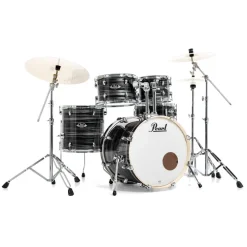 Pearl Limited Edition Export EXX 22" Fusion Plus Kit in Graphite Silver Twist with HWP834 Hardware Pack