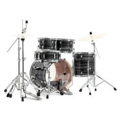 Pearl Limited Edition Export EXX 22" Fusion Plus Kit in Graphite Silver Twist with HWP834 Hardware Pack