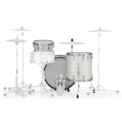 Pearl Limited Edition 75th Anniversary President Phenolic 22" 3 Piece Shell Pack in Pearl White Oyster